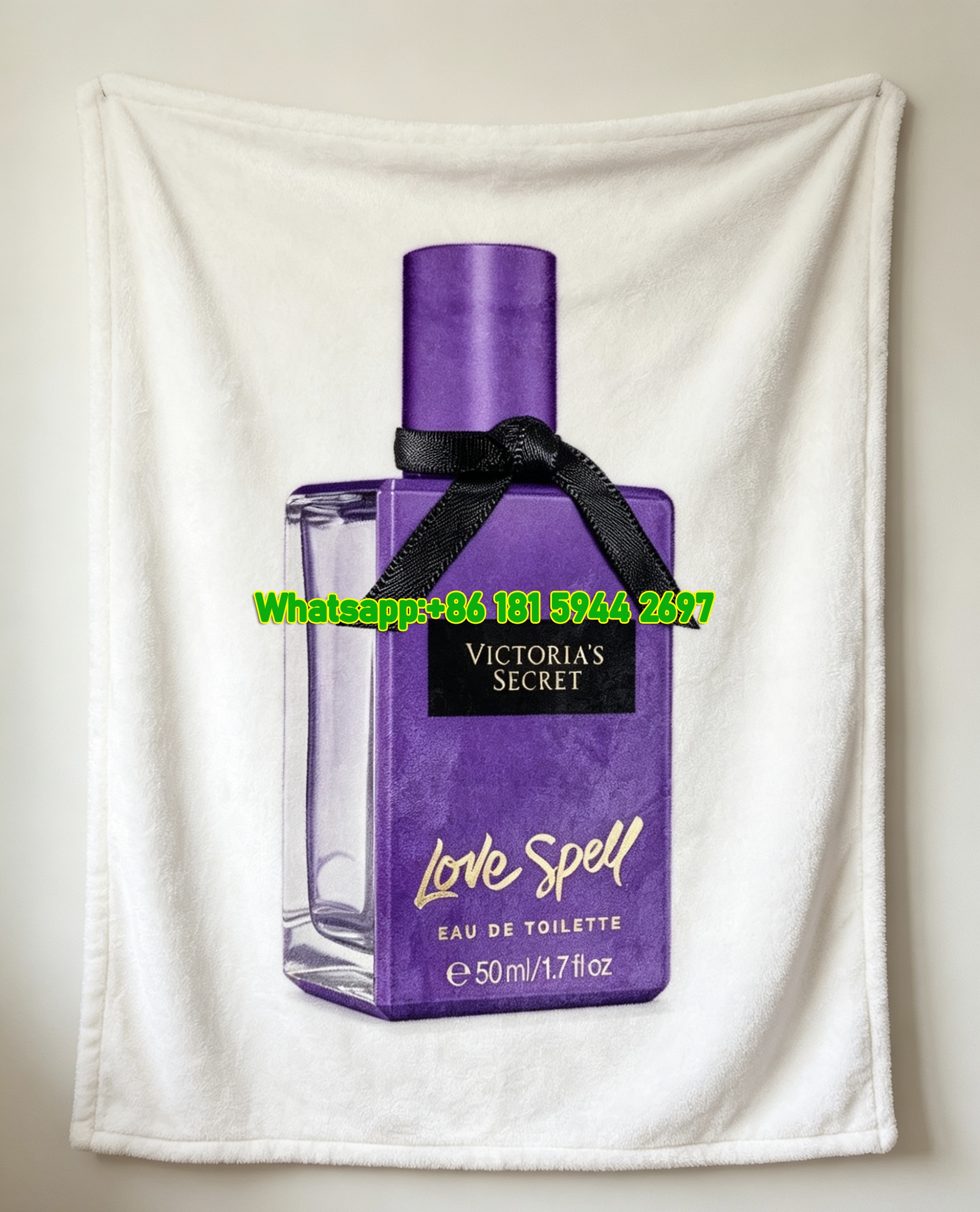 victorias secret love spell perfume flannel sofa throw blanket V220